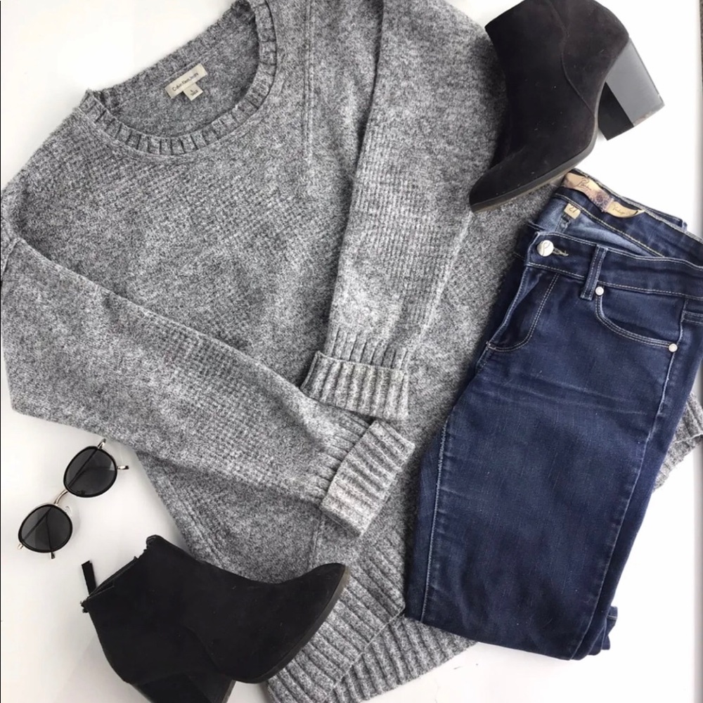 Grey Calvin Klein Sweater